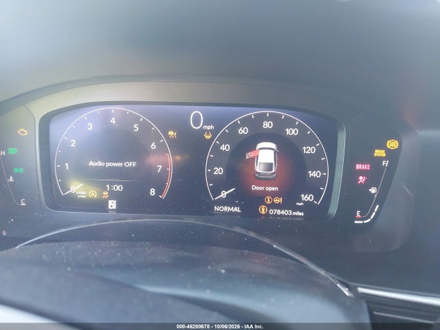 2022 Honda Civic Sport Touring მანქანა იყიდება აუქციონზე, vin: 19XFL1H86NE019832, აუქციონის ნომერი: 46280678