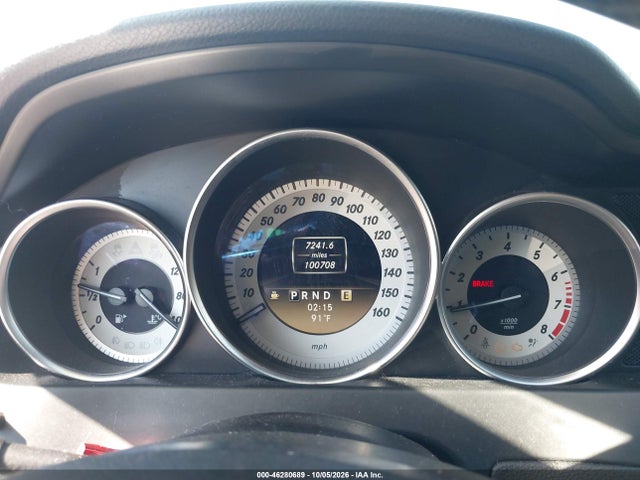 2012 Mercedes-benz C 250 Luxury მანქანა იყიდება აუქციონზე, vin: WDDGF4HB8CR220180, აუქციონის ნომერი: 46280689