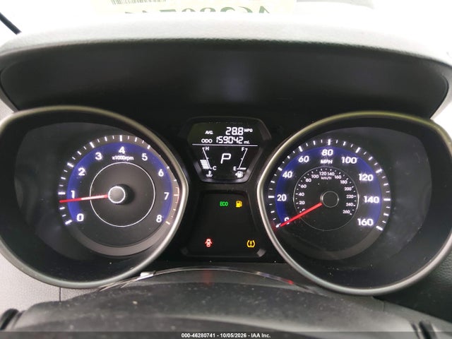 46280741 :رقم المزاد ، 5NPDH4AE0DH388478 vin ، 2013 Hyundai Elantra Gls مزاد بيع
