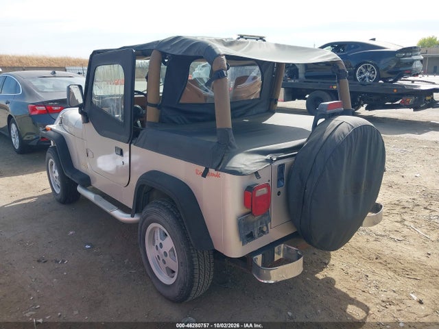 Продажа на аукционе авто 1995 Jeep Wrangler / Yj S/rio Grande, vin: 1J4FY19P0SP214273, номер лота: 46280757