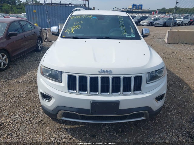 Продажа на аукционе авто 2016 Jeep Grand Cherokee Limited, vin: 1C4RJFBG7GC304095, номер лота: 46280817