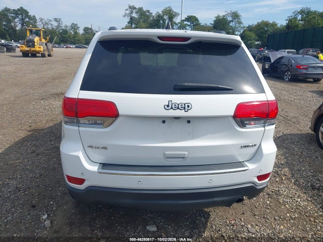 Продажа на аукционе авто 2016 Jeep Grand Cherokee Limited, vin: 1C4RJFBG7GC304095, номер лота: 46280817