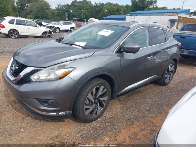 2018 Nissan Murano Platinum მანქანა იყიდება აუქციონზე, vin: 5N1AZ2MG5JN184526, აუქციონის ნომერი: 46280819