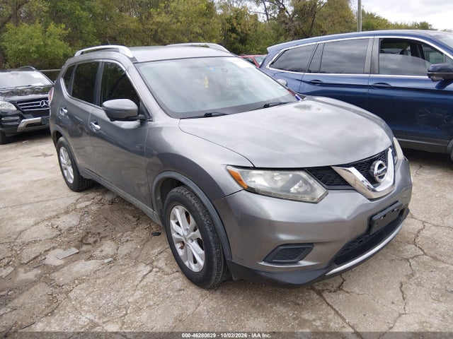 2016 Nissan Rogue Sv მანქანა იყიდება აუქციონზე, vin: KNMAT2MT5GP644302, აუქციონის ნომერი: 46280829