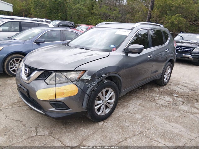 2016 Nissan Rogue Sv მანქანა იყიდება აუქციონზე, vin: KNMAT2MT5GP644302, აუქციონის ნომერი: 46280829