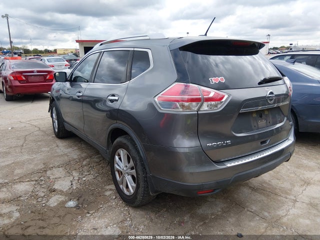 2016 Nissan Rogue Sv მანქანა იყიდება აუქციონზე, vin: KNMAT2MT5GP644302, აუქციონის ნომერი: 46280829