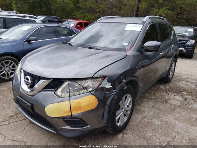 2016 Nissan Rogue Sv მანქანა იყიდება აუქციონზე, vin: KNMAT2MT5GP644302, აუქციონის ნომერი: 46280829