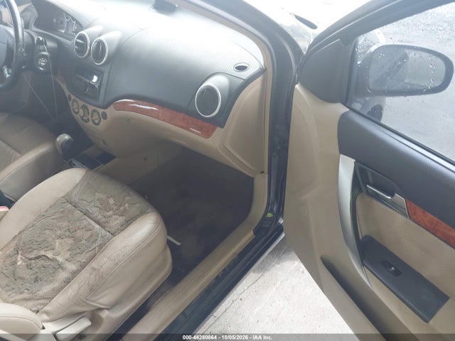 Aukcja sprzedaży 2009 Chevrolet Aveo Lt, vin: KL1TG66E09B316621, numer aukcji: 46280864