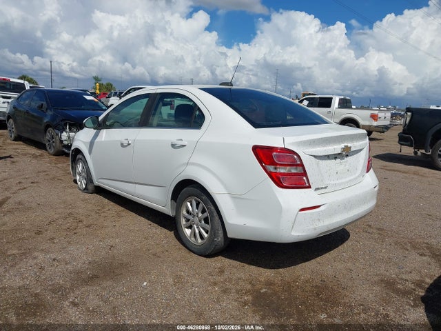 2017 Chevrolet Sonic Lt Auto მანქანა იყიდება აუქციონზე, vin: 1G1JD5SH0H4119849, აუქციონის ნომერი: 46280868