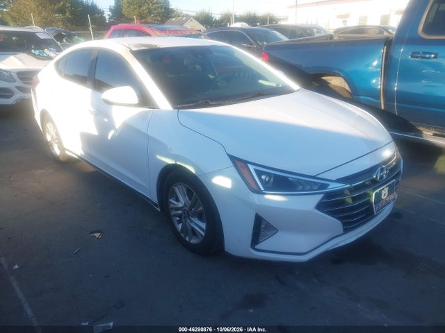 2019 Hyundai Elantra Sel მანქანა იყიდება აუქციონზე, vin: 5NPD84LF1KH404402, აუქციონის ნომერი: 46280876