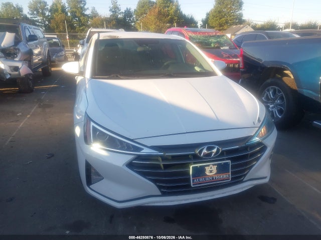 2019 Hyundai Elantra Sel მანქანა იყიდება აუქციონზე, vin: 5NPD84LF1KH404402, აუქციონის ნომერი: 46280876