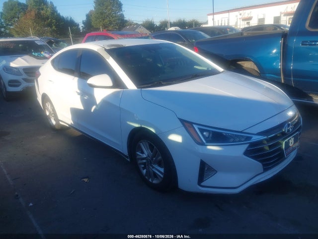 2019 Hyundai Elantra Sel მანქანა იყიდება აუქციონზე, vin: 5NPD84LF1KH404402, აუქციონის ნომერი: 46280876