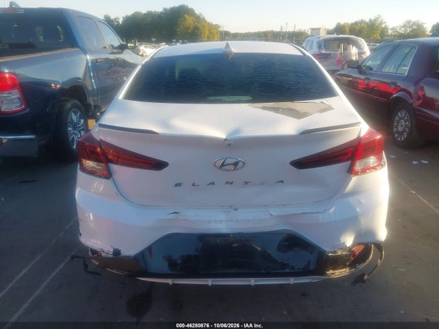 2019 Hyundai Elantra Sel მანქანა იყიდება აუქციონზე, vin: 5NPD84LF1KH404402, აუქციონის ნომერი: 46280876