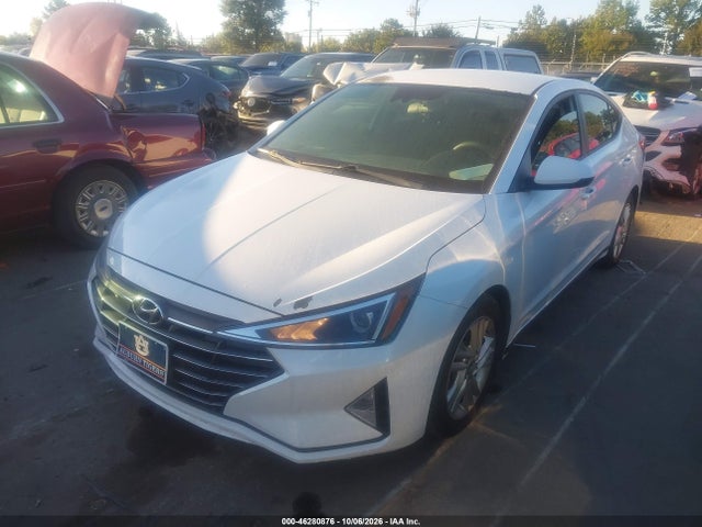 2019 Hyundai Elantra Sel მანქანა იყიდება აუქციონზე, vin: 5NPD84LF1KH404402, აუქციონის ნომერი: 46280876