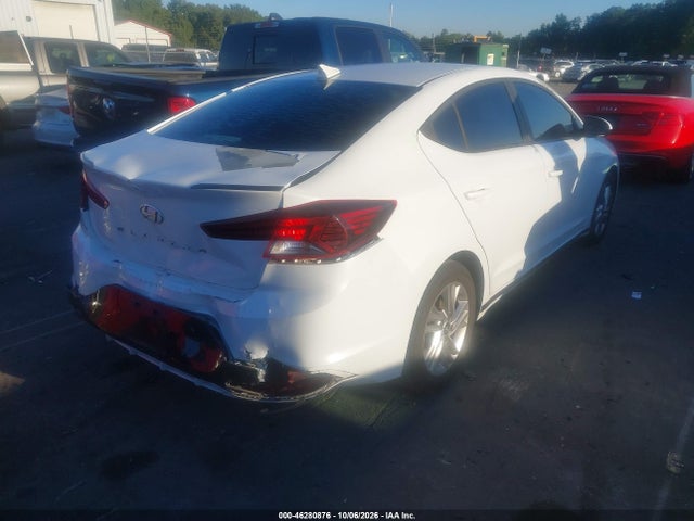 2019 Hyundai Elantra Sel მანქანა იყიდება აუქციონზე, vin: 5NPD84LF1KH404402, აუქციონის ნომერი: 46280876