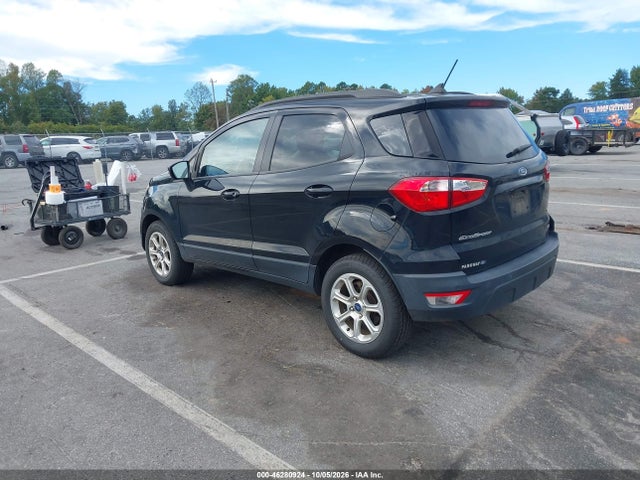 Продаж на аукціоні авто 2020 Ford Ecosport Se, vin: MAJ3S2GE0LC367090, номер лоту: 46280924