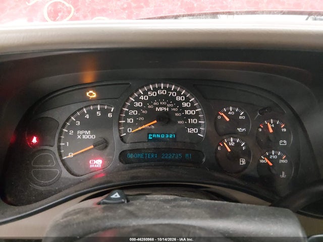 46280968 :رقم المزاد ، 3GNEK12Z65G158063 vin ، 2005 Chevrolet Avalanche 1500 Z71 مزاد بيع