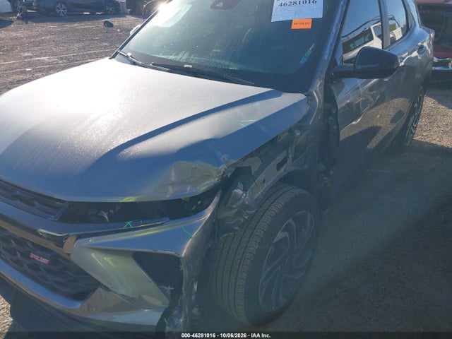 2025 Chevrolet Trailblazer Fwd Rs მანქანა იყიდება აუქციონზე, vin: KL79MTSLXSB092243, აუქციონის ნომერი: 46281016