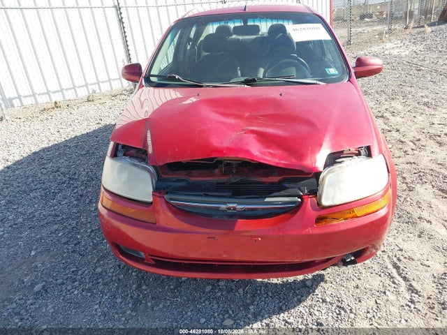 Aukcja sprzedaży 2006 Chevrolet Aveo Lt, vin: KL1TG56616B602489, numer aukcji: 46281080