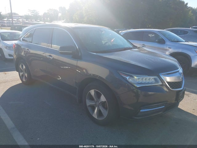 2016 Acura Mdx Acurawatch Plus Package მანქანა იყიდება აუქციონზე, vin: 5FRYD4H22GB043558, აუქციონის ნომერი: 46281179