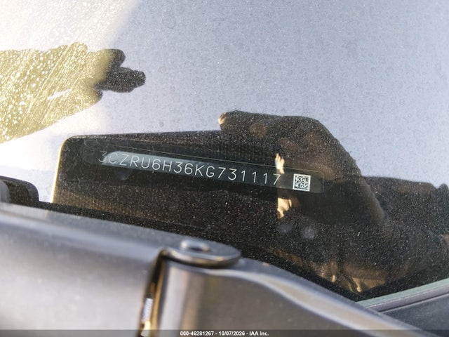 2019 Honda Hr-v Lx მანქანა იყიდება აუქციონზე, vin: 3CZRU6H36KG731117, აუქციონის ნომერი: 46281267