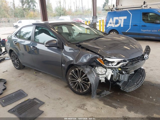 Aukcja sprzedaży 2016 Toyota Corolla S Plus, vin: 2T1BURHE2GC610001, numer aukcji: 46281326