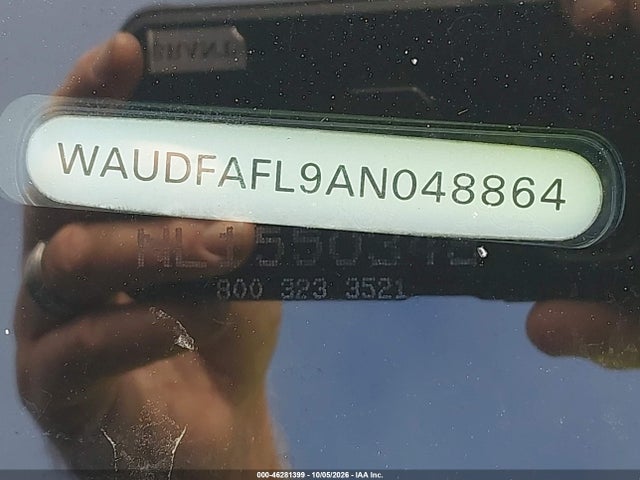 46281399 :رقم المزاد ، WAUDFAFL9AN048864 vin ، 2010 Audi A4 2.0t Premium مزاد بيع