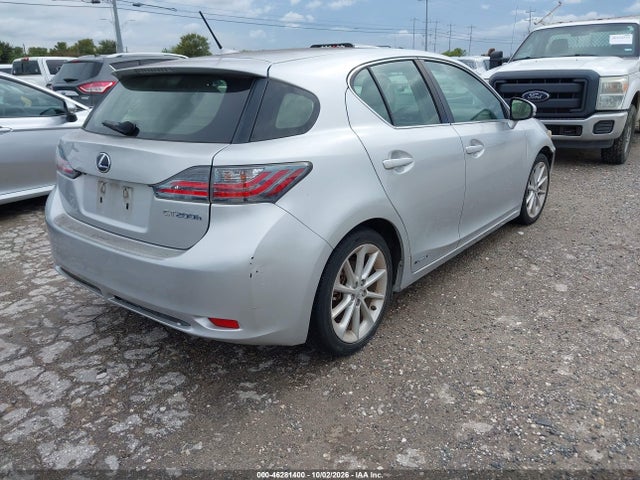 46281400 :رقم المزاد ، JTHKD5BH9C2103678 vin ، 2012 Lexus Ct 200h Premium مزاد بيع