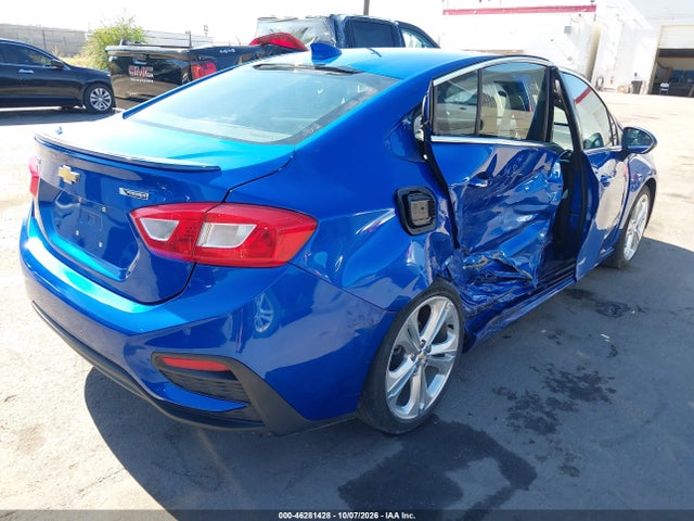 46281428 :رقم المزاد ، 1G1BF5SM6H7168225 vin ، 2017 Chevrolet Cruze Premier Auto مزاد بيع