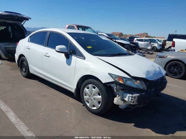 Aukcja sprzedaży 2013 Honda Civic Lx, vin: 2HGFB2F55DH522001, numer aukcji: 46281478