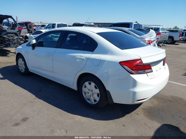 Продажа на аукционе авто 2013 Honda Civic Lx, vin: 2HGFB2F55DH522001, номер лота: 46281478