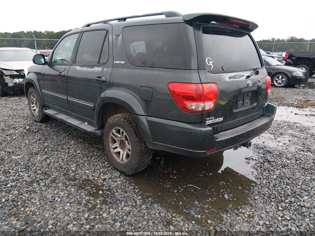 46281509 :رقم المزاد ، 5TDZT38A17S286400 vin ، 2007 Toyota Sequoia Limited V8 مزاد بيع