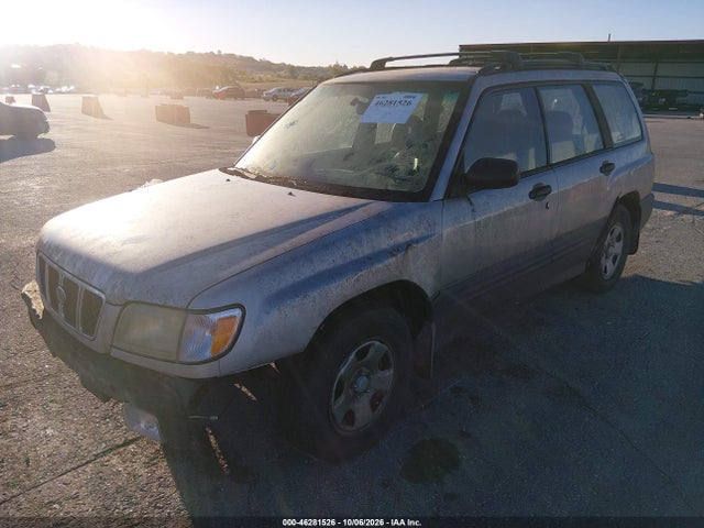 46281526 :رقم المزاد ، JF1SF63531H749563 vin ، 2001 Subaru Forester L مزاد بيع