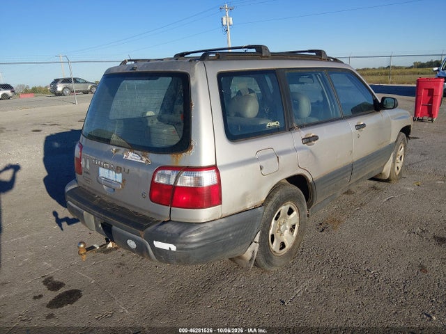 46281526 :رقم المزاد ، JF1SF63531H749563 vin ، 2001 Subaru Forester L مزاد بيع