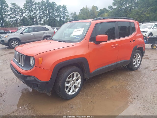 2015 Jeep Renegade Latitude მანქანა იყიდება აუქციონზე, vin: ZACCJABTXFPB85913, აუქციონის ნომერი: 46281606