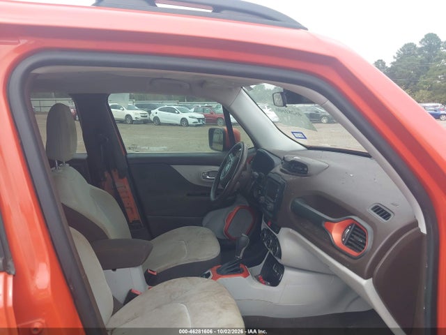 2015 Jeep Renegade Latitude მანქანა იყიდება აუქციონზე, vin: ZACCJABTXFPB85913, აუქციონის ნომერი: 46281606