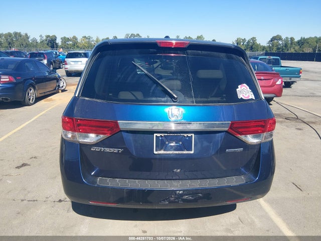 46281703 :رقم المزاد ، 5FNRL5H3XGB080381 vin ، 2016 Honda Odyssey Se مزاد بيع