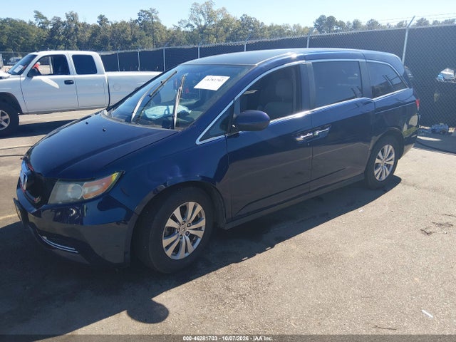 46281703 :رقم المزاد ، 5FNRL5H3XGB080381 vin ، 2016 Honda Odyssey Se مزاد بيع