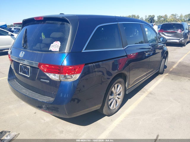 46281703 :رقم المزاد ، 5FNRL5H3XGB080381 vin ، 2016 Honda Odyssey Se مزاد بيع