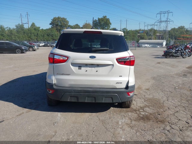 2019 Ford Ecosport Se მანქანა იყიდება აუქციონზე, vin: MAJ6S3GL6KC280083, აუქციონის ნომერი: 46281769