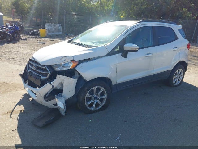 2019 Ford Ecosport Se მანქანა იყიდება აუქციონზე, vin: MAJ6S3GL6KC280083, აუქციონის ნომერი: 46281769