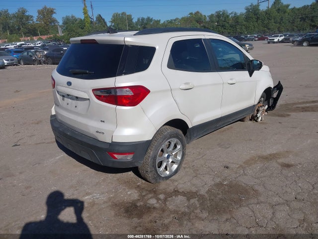 2019 Ford Ecosport Se მანქანა იყიდება აუქციონზე, vin: MAJ6S3GL6KC280083, აუქციონის ნომერი: 46281769