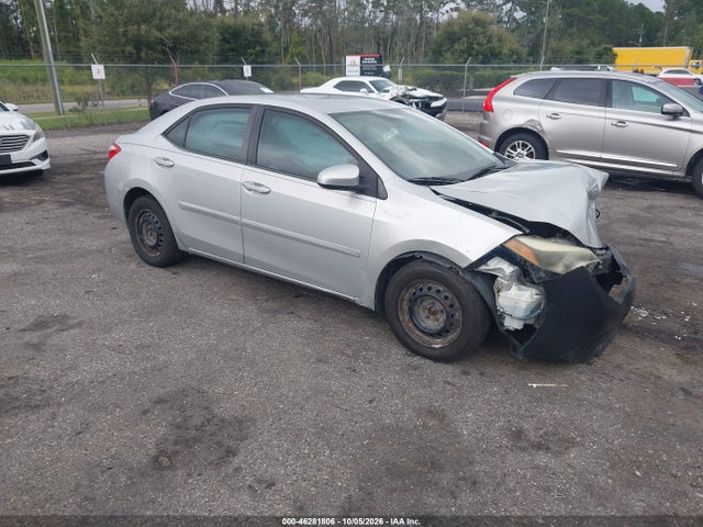 46281806 :رقم المزاد ، 2T1BURHE7FC301896 vin ، 2015 Toyota Corolla L مزاد بيع