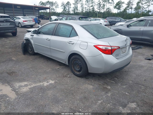 46281806 :رقم المزاد ، 2T1BURHE7FC301896 vin ، 2015 Toyota Corolla L مزاد بيع