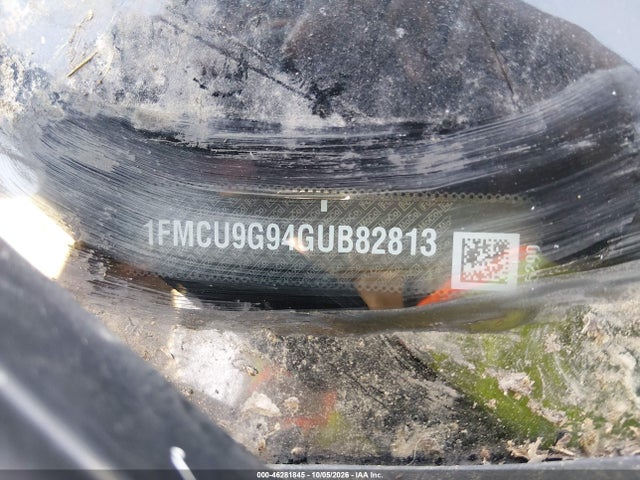 Aukcja sprzedaży 2016 Ford Escape Se, vin: 1FMCU9G94GUB82813, numer aukcji: 46281845