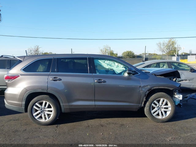 46281858 :رقم المزاد ، 5TDZKRFH0GS179036 vin ، 2016 Toyota Highlander Le V6 مزاد بيع