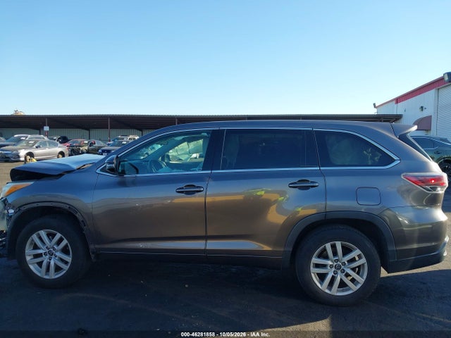 46281858 :رقم المزاد ، 5TDZKRFH0GS179036 vin ، 2016 Toyota Highlander Le V6 مزاد بيع