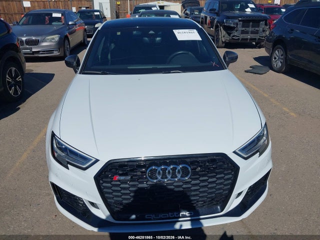 2018 Audi Rs 3 2.5t მანქანა იყიდება აუქციონზე, vin: WUABWGFF3J1904449, აუქციონის ნომერი: 46281865