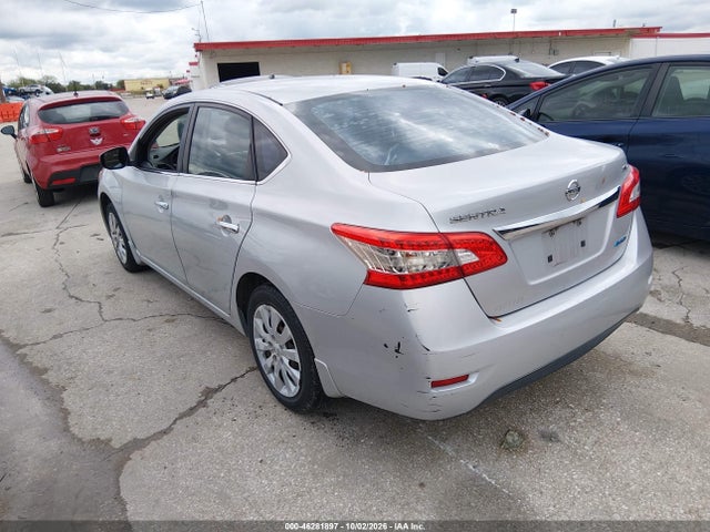 2014 Nissan Sentra Sv მანქანა იყიდება აუქციონზე, vin: 3N1AB7AP9EL654415, აუქციონის ნომერი: 46281897