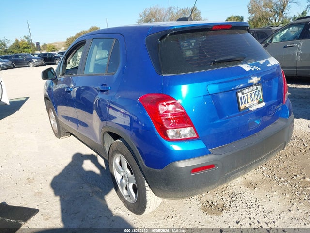 Продаж на аукціоні авто 2016 Chevrolet Trax 1ls, vin: KL7CJNSB1GB657732, номер лоту: 46282132